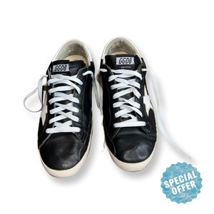 Golden Goose Black Shoes